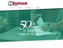 Tablet Screenshot of durhamusa.com